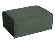 Sitzhocker Copertino 65x90 cm grün Cord