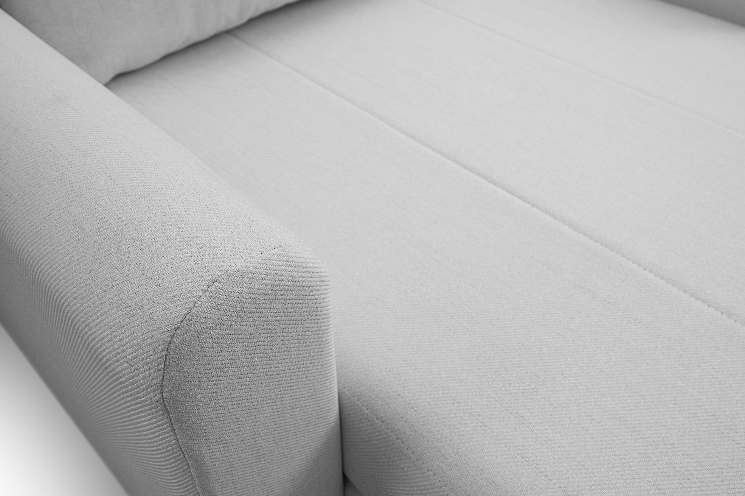 Klappbarer Sessel Dejano hellgraues Geflecht