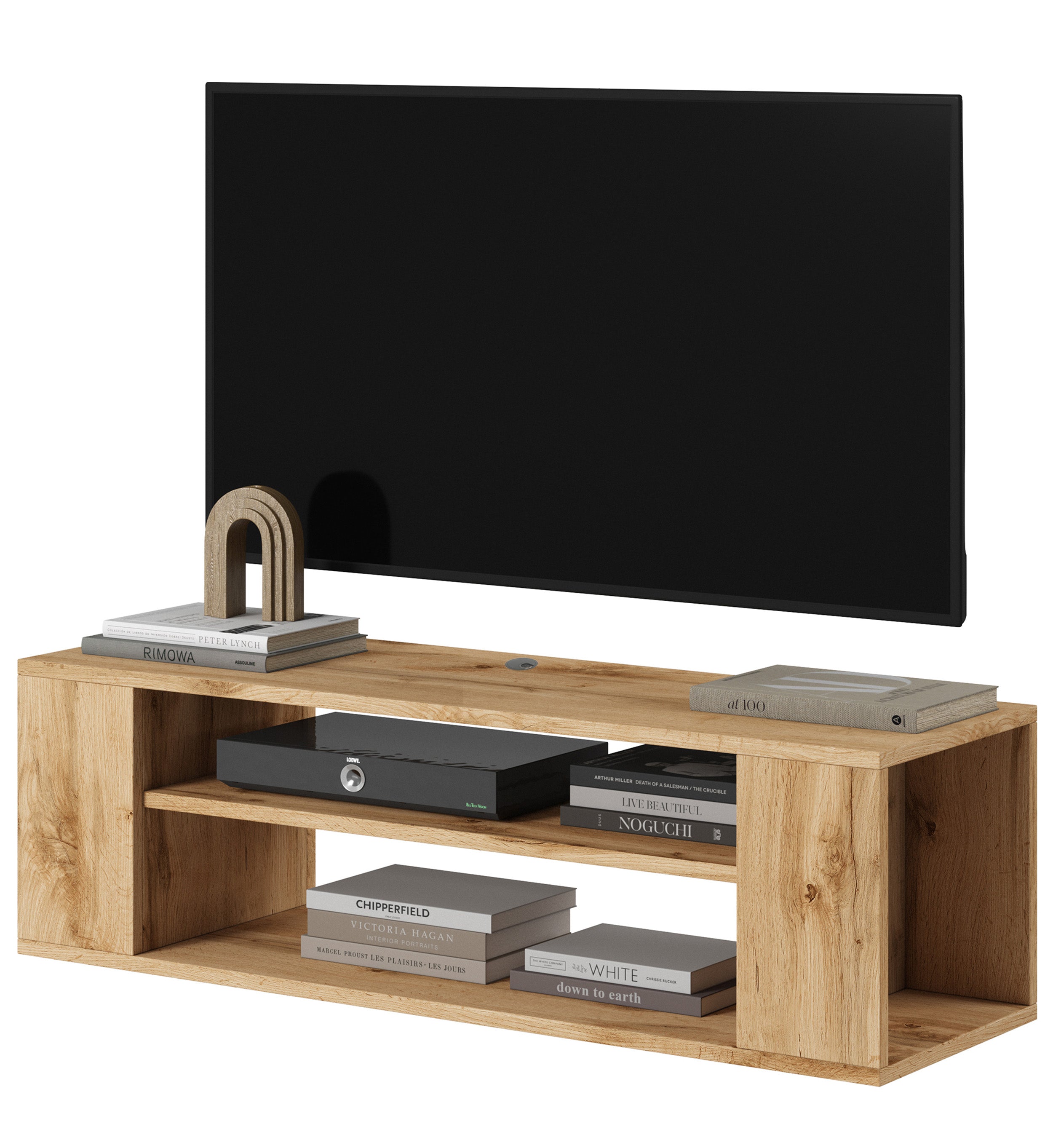 TV-Schrank Wall 100 cm Wotan-Eiche