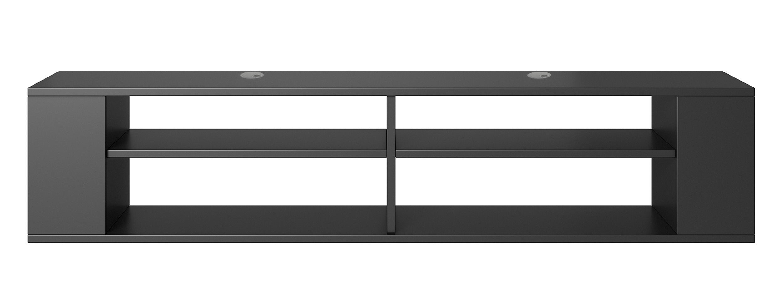 TV-Schrank Wall 140 cm Schwarz