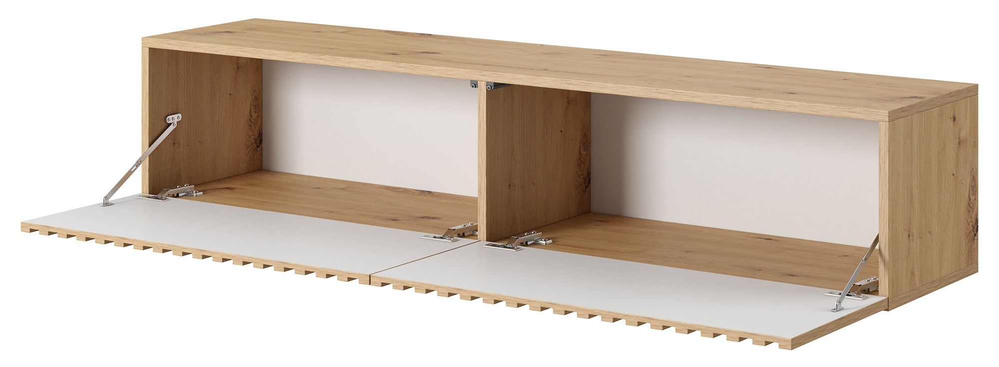 TV-Schrank Telire 138,6 cm Artisan Eiche Lamellen