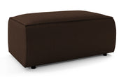 Farese Hocker brauner Cordstoff