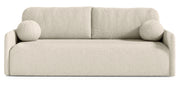 Ausziehbares Sofa Glove mit Bettkasten, beige Bouclé
