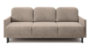 Drei-Sitzer-Schlafsofa Hamiel mit Stauraum, beige Cord