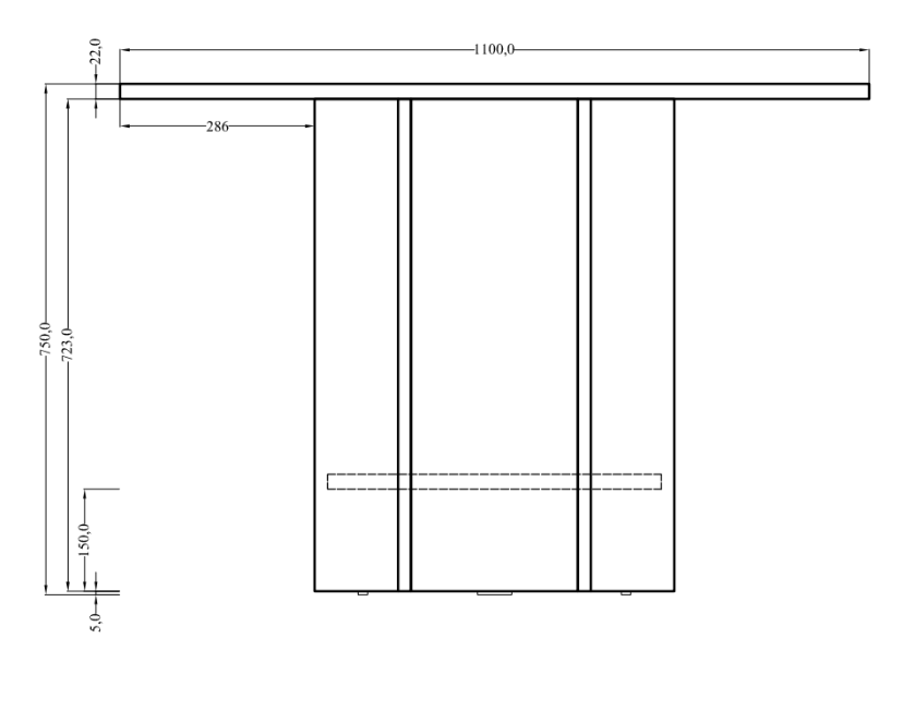 Runder Esstisch Hexa 110 cm Cappuccino