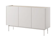 Drehtür-Kommode Color 144 cm Kaschmir / Eiche Linea