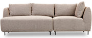 Modulares Sofa Lanomi in beige Bouclé