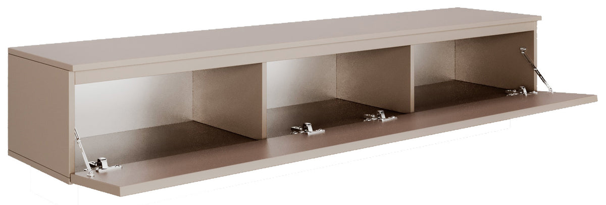 Hängender TV-Schrank Lemmi mit Klappe 175 cm Kaschmir