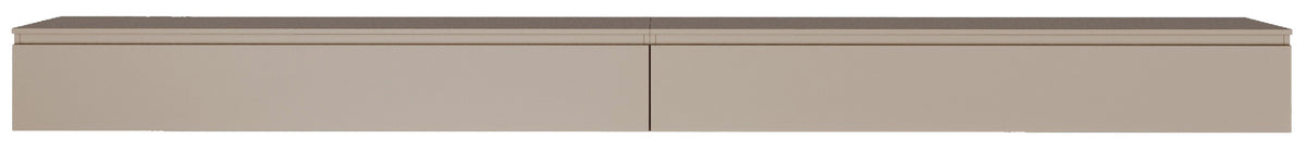 Hängender TV-Schrank Lemmi mit zwei Klappen 350 cm Kaschmir