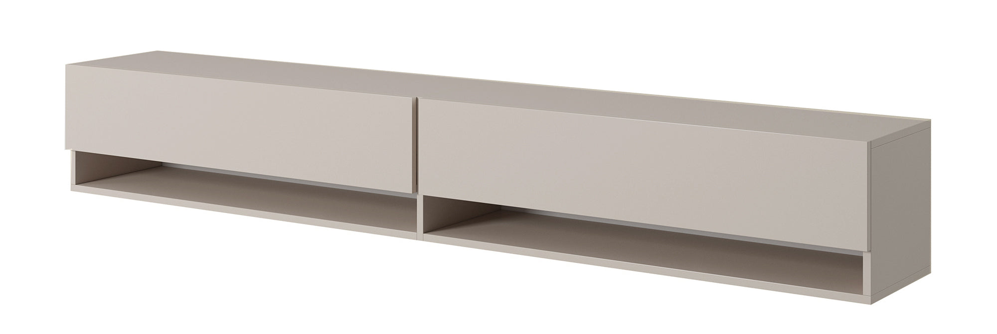 TV-Schrank Mirrgo 200 cm Grau-Beige