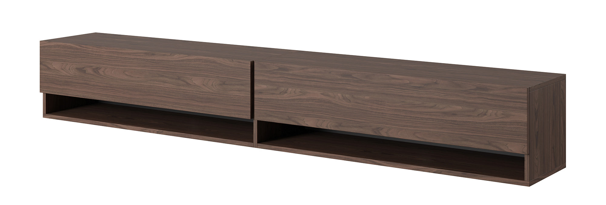 TV-Schrank Mirrgo 200 cm Nussbaum