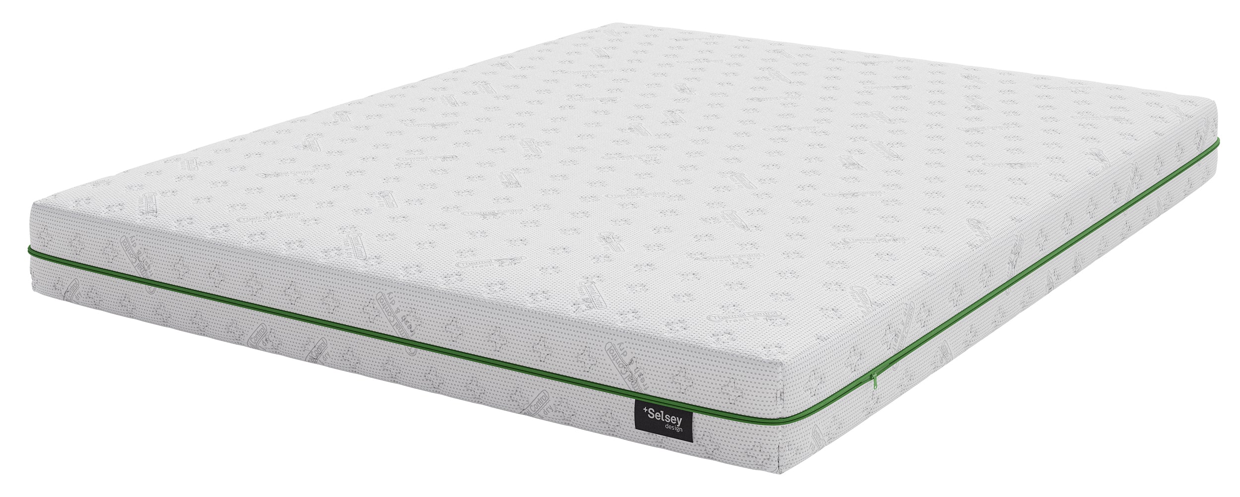 Taschenfederkernmatratze 120x200 cm Sompol mit Latex und HR-Schaum, beidseitig verwendbar