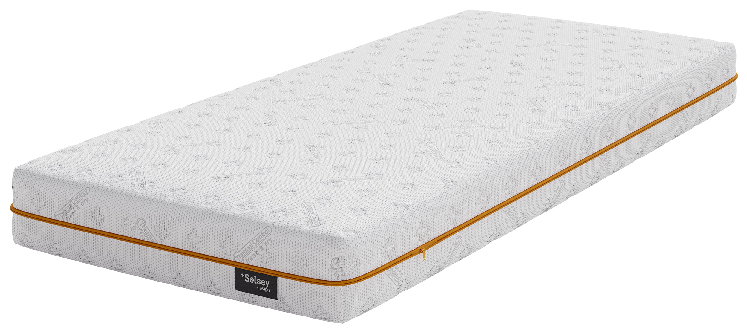 Taschenfederkernmatratze 90x200 cm Somfoam mit Komfortschaum