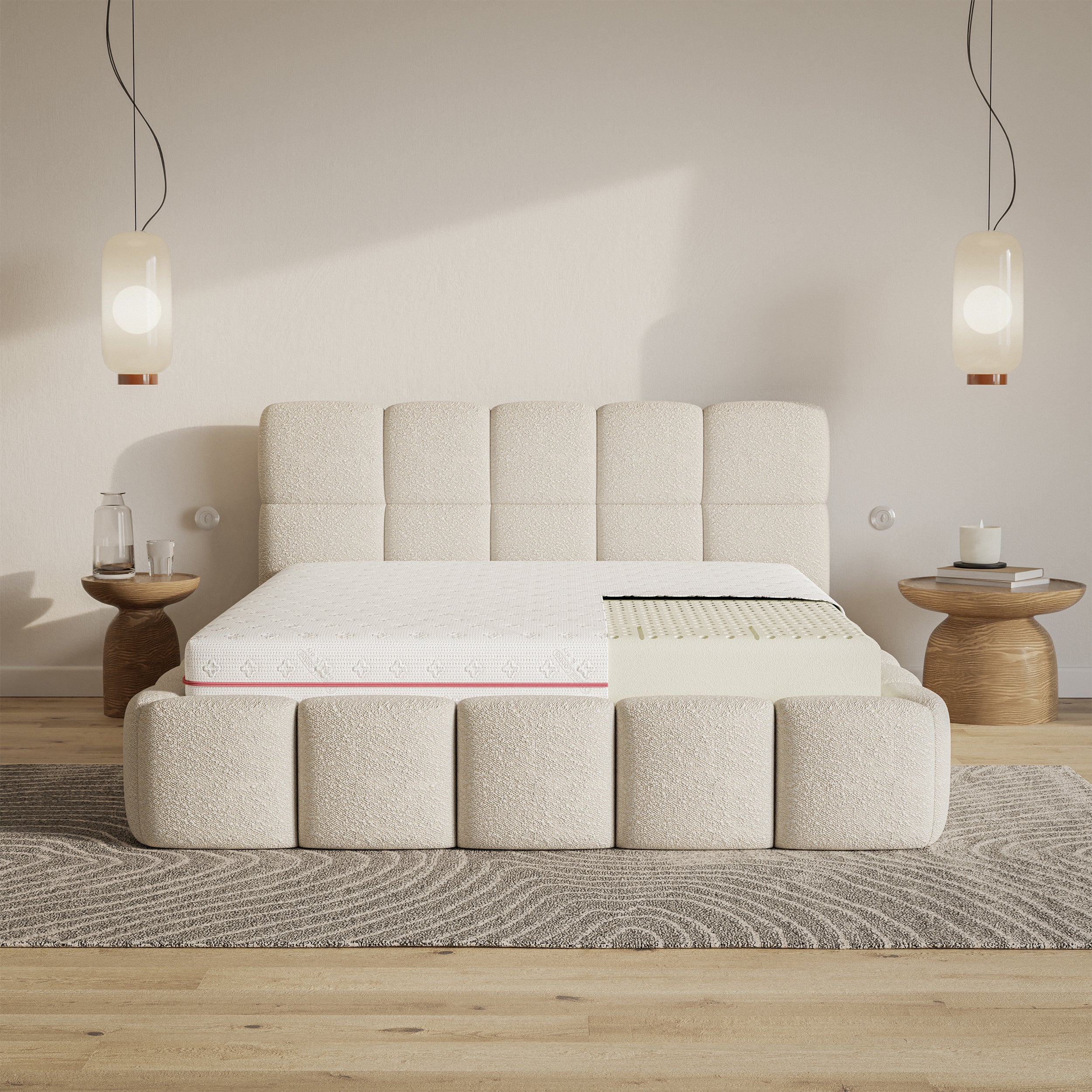 Latexmatratze 120x200 cm Somlate