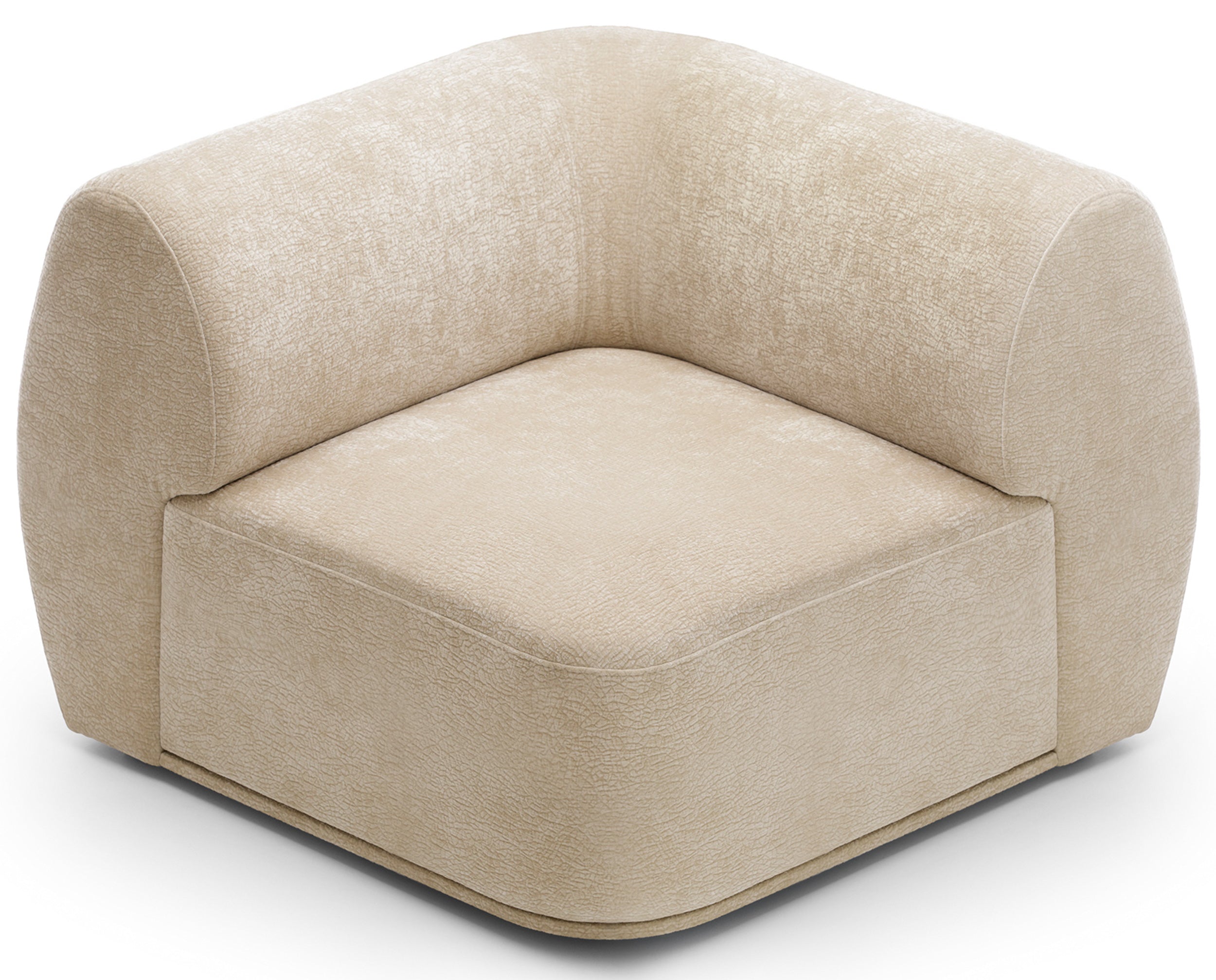 Bommo Eckmodul beige Chenille