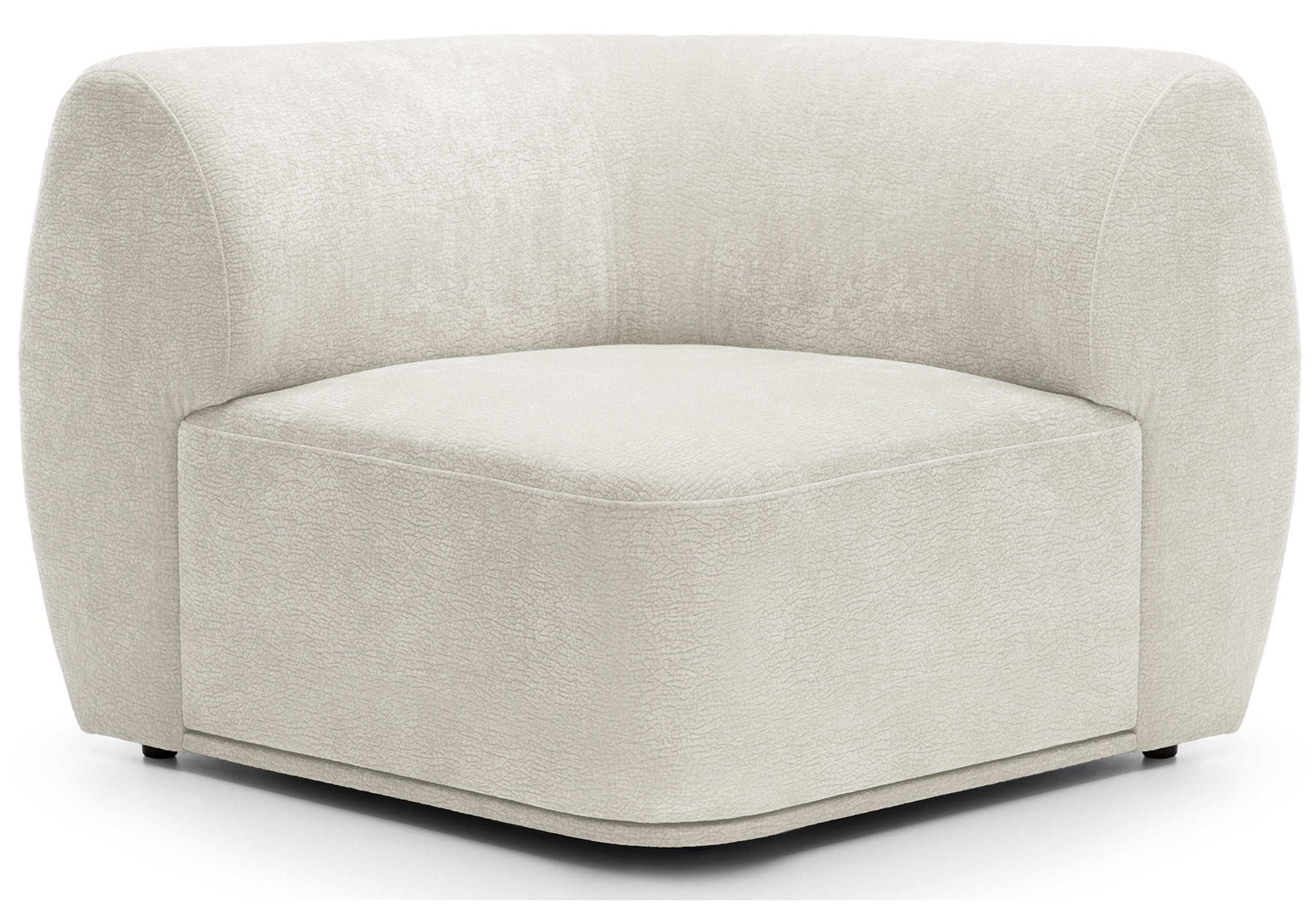 Eckmodul Bommo cremiger Chenille