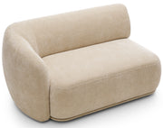 Doppelmodul Bommo linksseitig beige Chenille