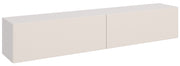 Hängender TV-Schrank Olio mit zwei Klappen, 175 cm, Kaschmir