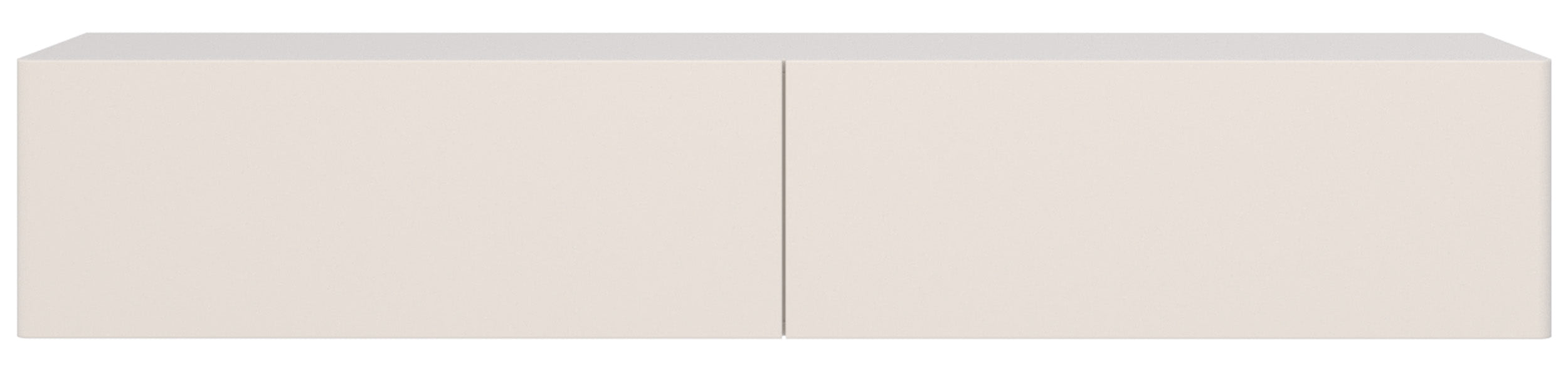 Hängender TV-Schrank Olio mit zwei Klappen, 175 cm, Kaschmir