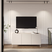 Hohes dreitüriges Olio TV-Sideboard 160 cm Kaschmir