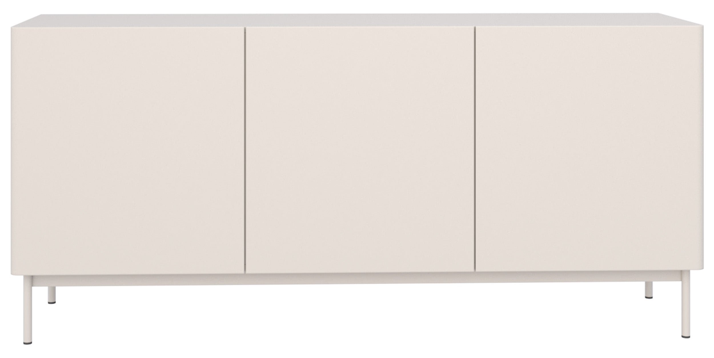 Hohes dreitüriges Olio TV-Sideboard 160 cm Kaschmir