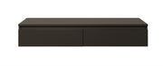 Bemmi hängender Schminktisch mit Schubladen 120 cm schwarz