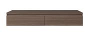 Hängender Schminktisch Bemmi mit Schubladen, 120 cm, Walnuss Wisconsin