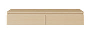 Hängender Schminktisch Bemmi mit Schubladen, 120 cm, Lindberg-Eiche