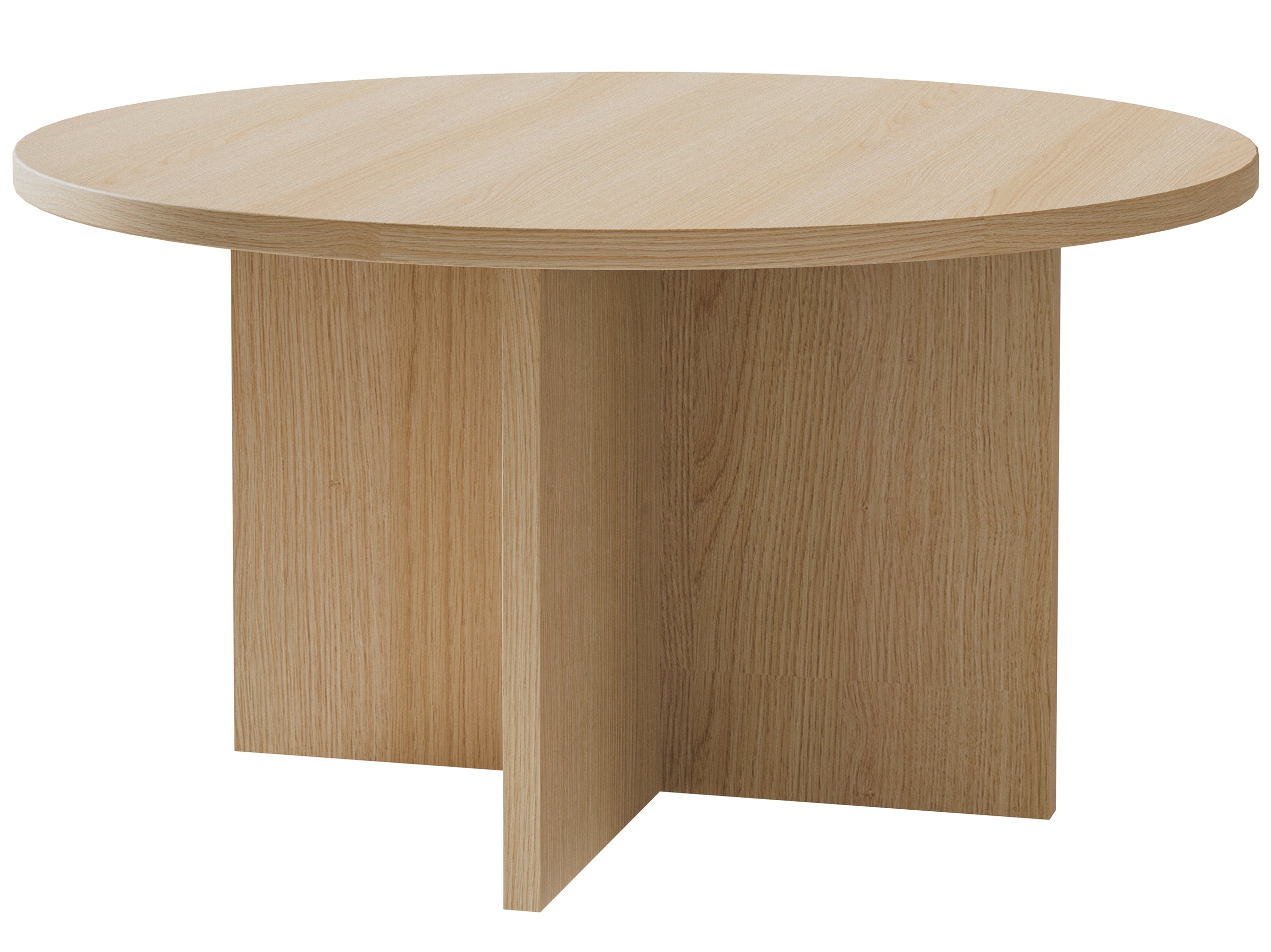 Runder Couchtisch Ovo 76 cm Lindberg-Eiche