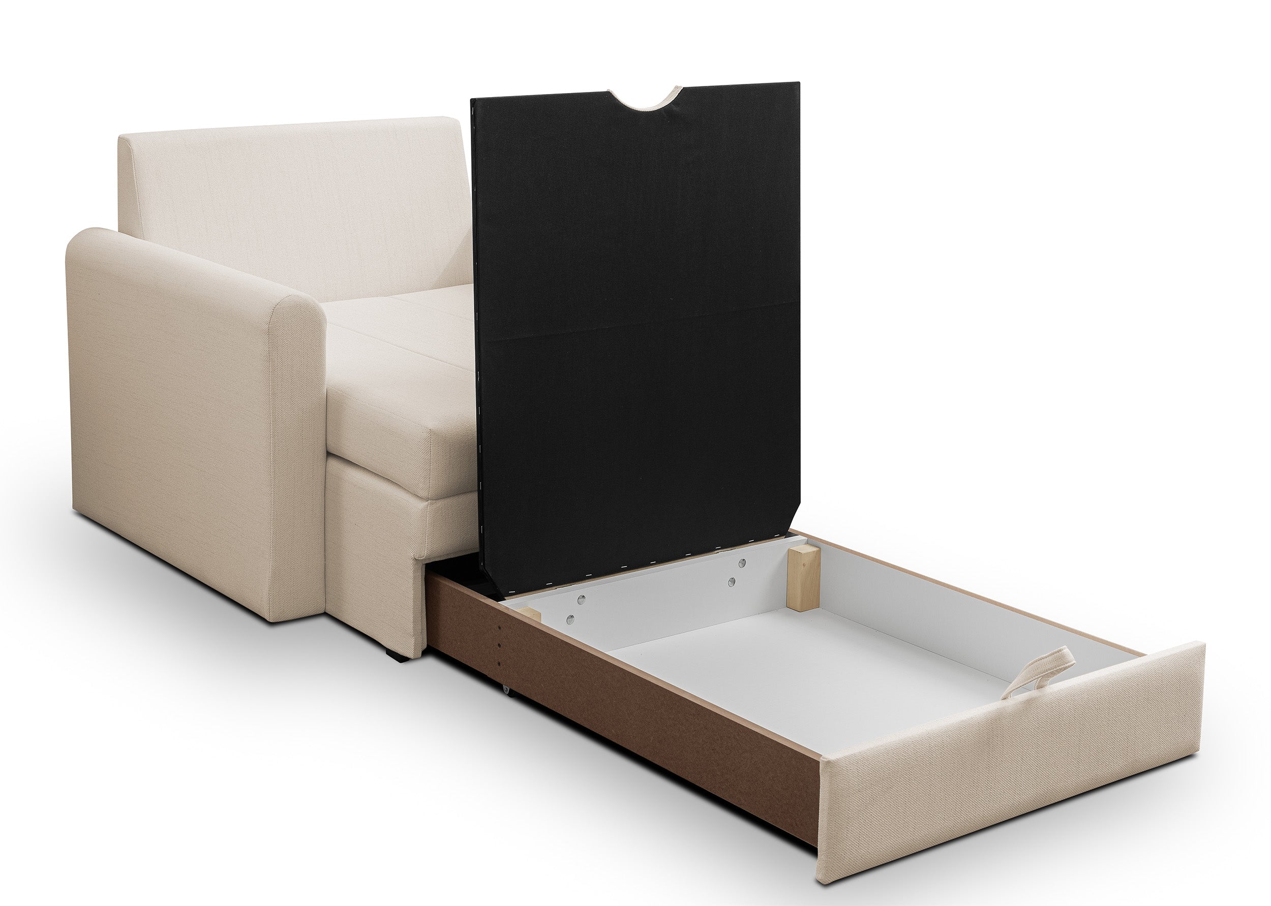 Dejano Relaxsessel hellbeige, Geflecht