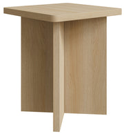 Quadratischer Qubeo Couchtisch 42 cm geölte Eiche