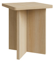 Quadratischer Qubeo Couchtisch 42 cm geölte Eiche