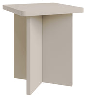 Quadratischer Couchtisch Qubeo 42 cm Kaschmir