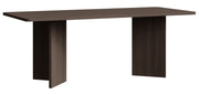 Esstisch Qubeo 204x90 cm Esche Prestige Bronze