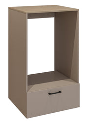 Schrank für die Waschmaschine Rosa mit Schublade Congo/geölte Eiche
