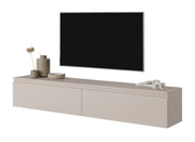TV-Schrank Seney 175 cm Grau Beige