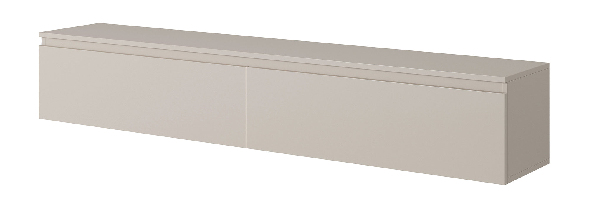 TV-Schrank Seney 175 cm Grau Beige