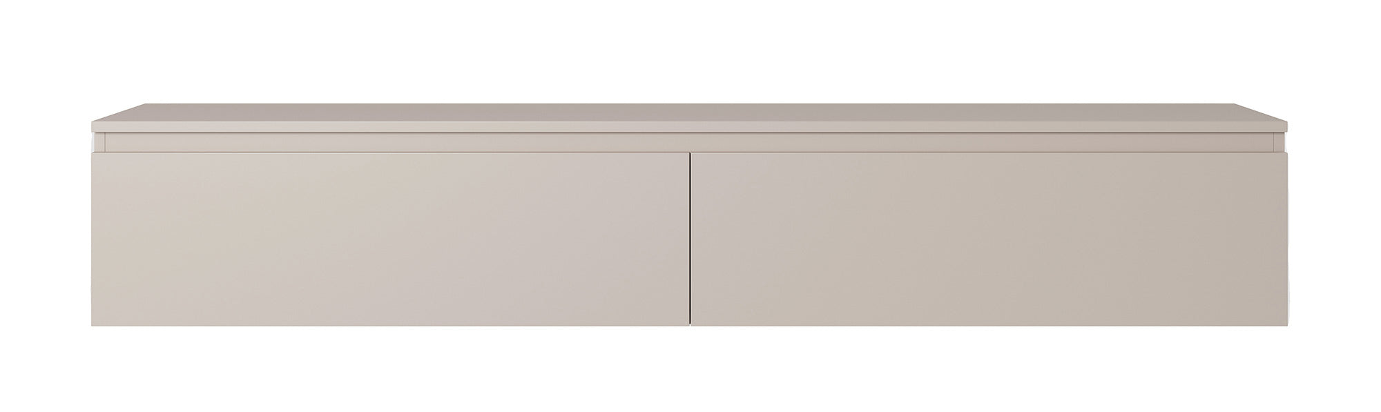 TV-Schrank Seney 175 cm Grau Beige
