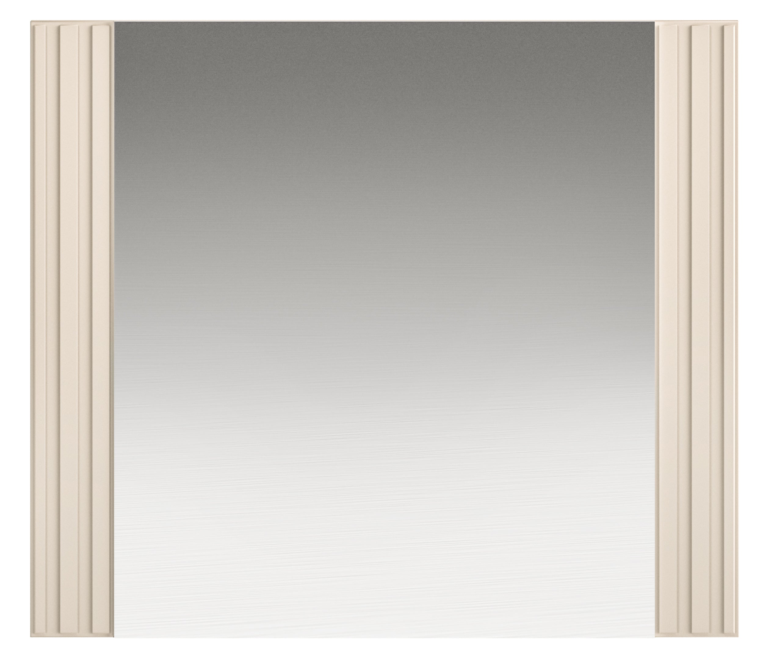 Wandspiegel Caletto 56x65 cm dekorative beige Lamellen