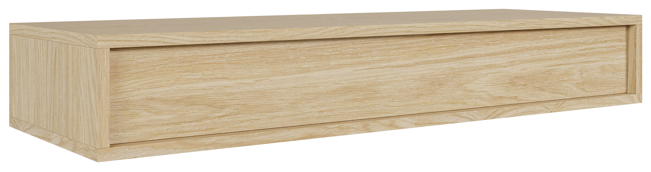 Sanva-Konsole mit Hänge-Schublade, 90 cm, geölte Eiche