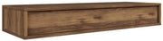 Sanva-Konsole mit Hängeschublade 90 cm, Walnuss Warmia