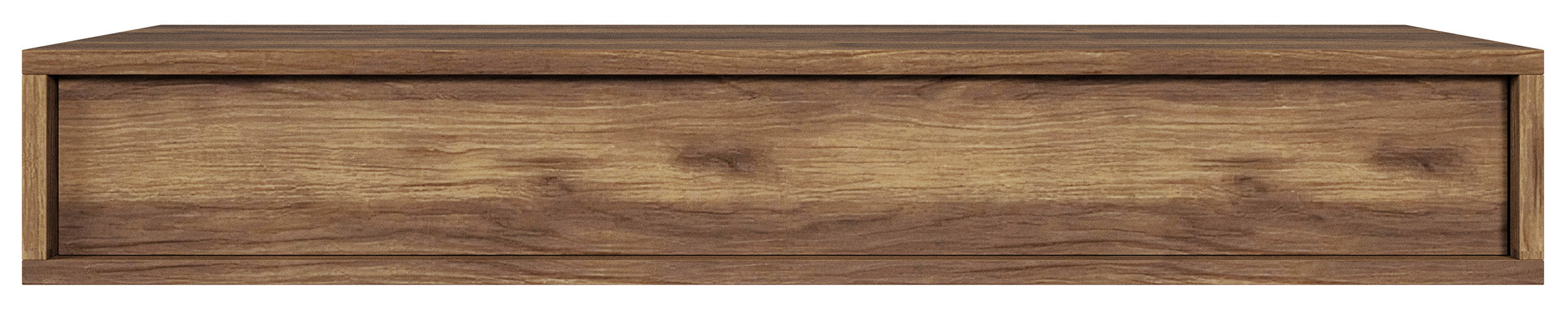 Sanva-Konsole mit Hängeschublade 90 cm, Walnuss Warmia