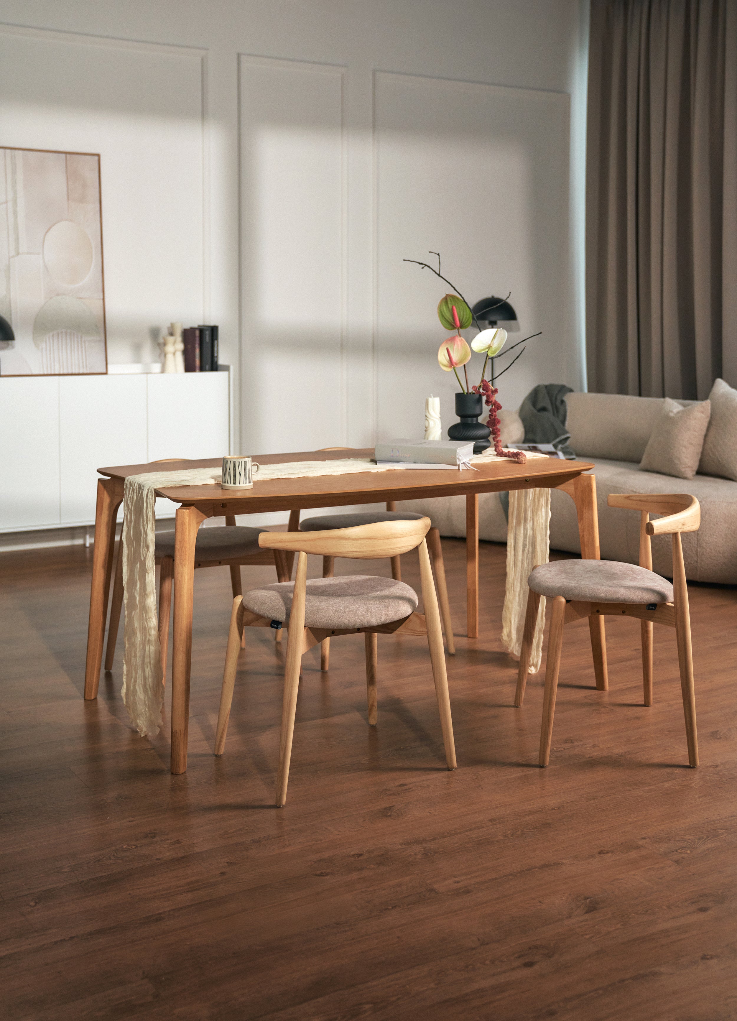 Esstisch Speatic 150x90 cm in natürlicher Eiche
