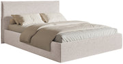 Polsterbett 160x200 cm Softie Slim beige Chenille