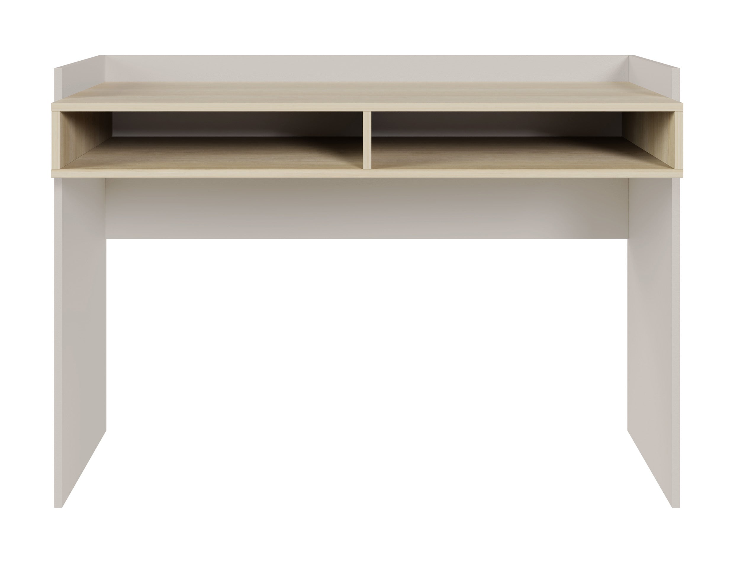 Schreibtisch Tabise mit zwei Fächern 120x53 cm Kaschmir/Lindberg-Eiche