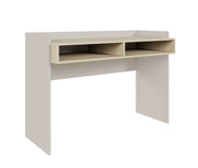 Schreibtisch Tabise mit zwei Fächern 120x53 cm Kaschmir/Lindberg-Eiche