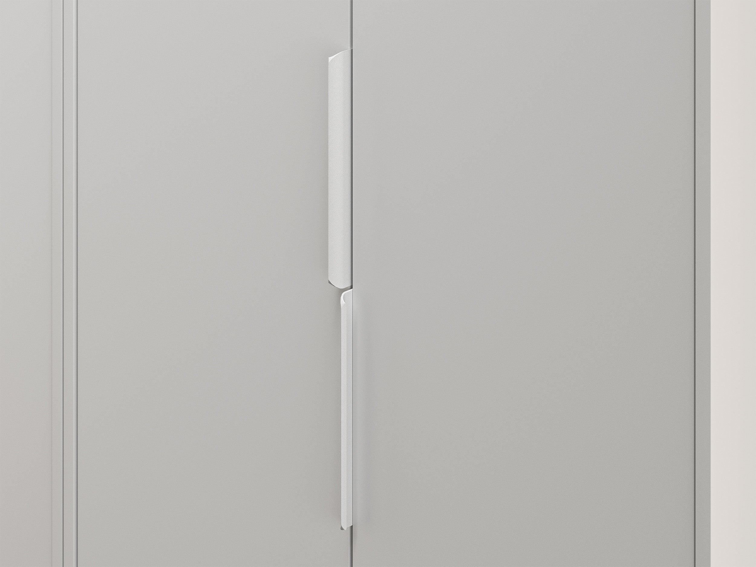 Jugendzweitüriger Kleiderschrank Torino mit geriffelter Schublade, 82 cm, Honey Castello Eiche/Alpenweiß/Grafit
