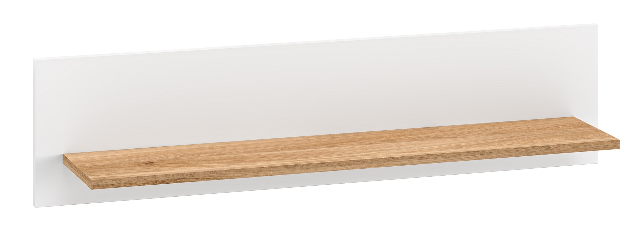Wandregal Torino 101 cm Eiche Honey Castello/Alpenweiß