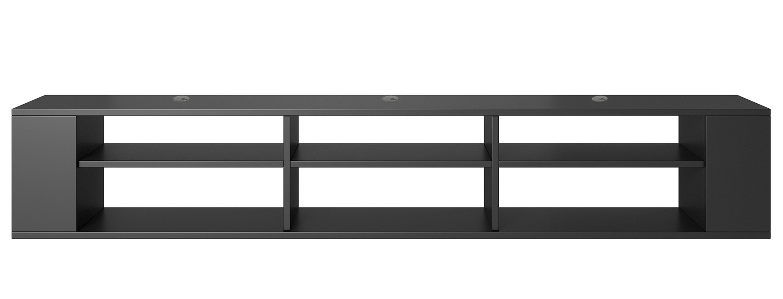 TV-Schrank Wall 175 cm Schwarz