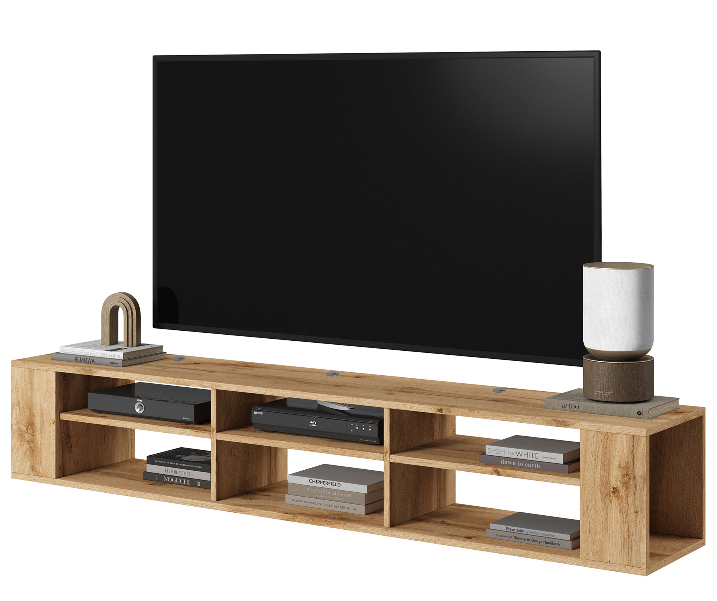 TV-Schrank Wall 175 cm Wotan-Eiche